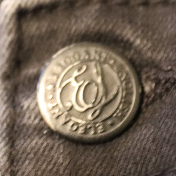 English Laundry Jeans Men's 36x 30 Dark Wash Kent Slim Stretch Distressed - Picture 6 of 11